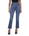 Good American Good Legs Soft-tech High Waist Ankle Straight Leg Jeans