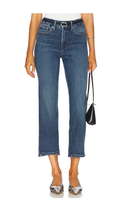 Good American Good Legs Straight Jeans In Indigo855