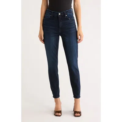 Good American Good Legs Straight Leg Crop Jeans In Blue