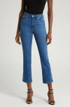 Good American Good Legs Straight Leg Jeans In Bluee007