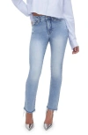 Good American Good Legs Straight Skinny Jeans In Indigo614