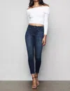Good American Good Legs Stretch Denim High Rise Jeans In Blue