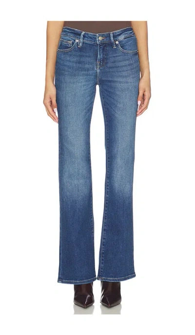 Good American Good Low Rise Boot Jeans In Blue