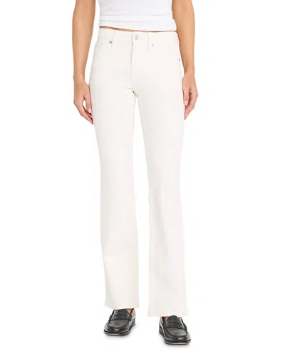 Good American Good Low Rise Bootcut Jeans In White001