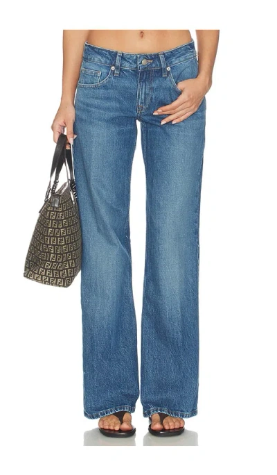 Good American Good Low Rise Loose Jeans In Indigo1224