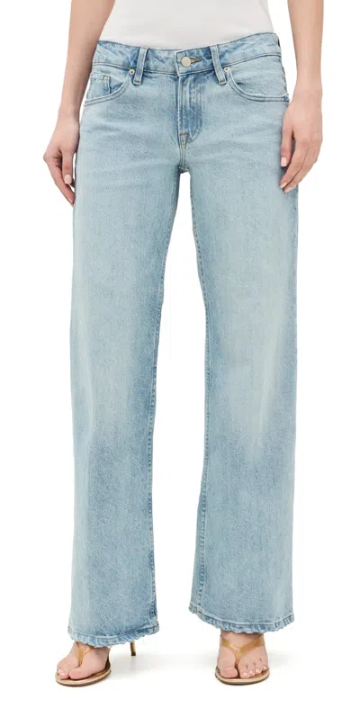 Good American Good Low Rise Loose Jeans Indigo1223 In Blue
