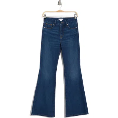 Good American Good Petite Flare Jeans In Bb04