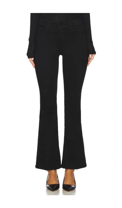 Good American Good Petite Flare Jeans In Black001
