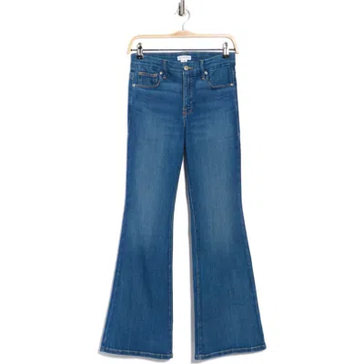 Good American Good Petite Flare Jeans In Blue