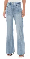 Good American Good Petite Palazzo Jeans Indigo957 In Blue