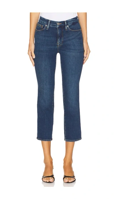 Good American Good Petite Straight Jeans In Blue