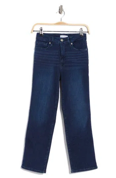 Good American Good Petite Straight Leg Jeans In Blue224