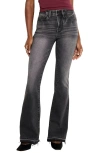 Good American Good Releasr Hem Flare Jeans In Black338
