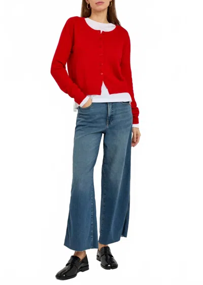 Good American Good Skate Crop Jeans In Indigo1139 In Multi