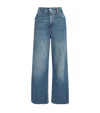 Good American Good Skate Cropped Wide-leg Jeans In Blue