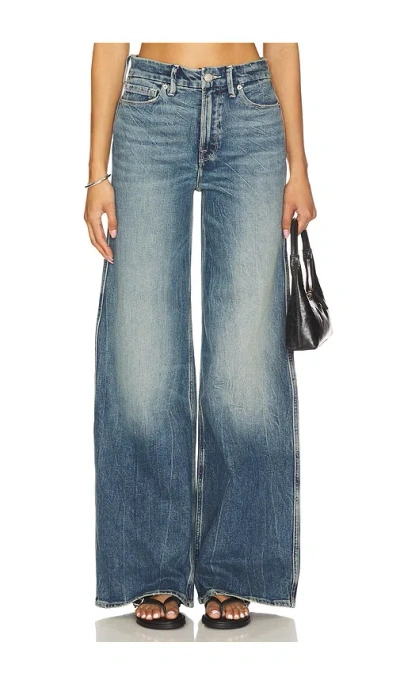 Good American Good Skate Wide Jeans In Blue