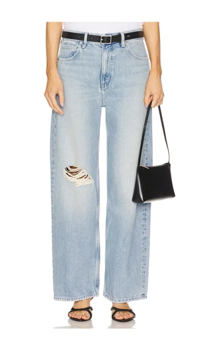 Good American Good Standard Baggy Jeans In Blue
