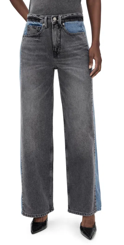 Good American Good Standard Baggy Jeans Indigo1000 In Gray