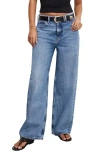 Good American Good Ease Jeans In Indigo575 In Blue