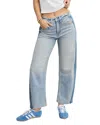 Good American Good Standard Barrel Jeans In Indigo932 In Blue