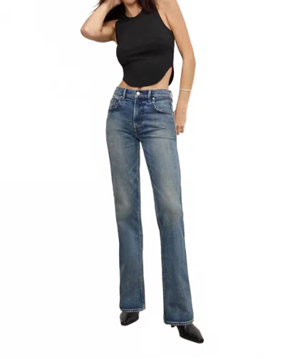 Good American Good Standard Bootcut Jeans In Indigo In Blue