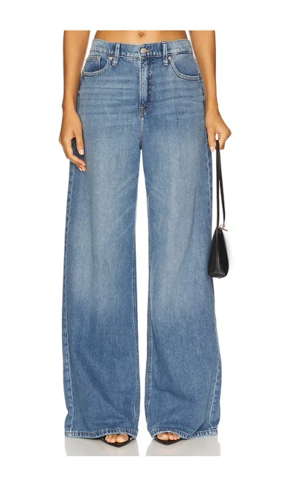 Good American Good Standard Ease Wide Leg