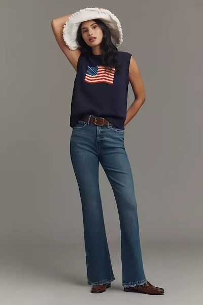Good American Good Standard High-rise Kick-flare Jeans
