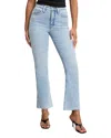 Good American Womens Ga Good Legs Crop Mini Boot-leg Mid-rise Stretch-denim Jeans Indigo510
