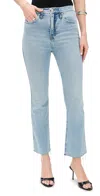 Good American Womens Ga Good Legs Crop Mini Boot-leg Mid-rise Stretch-denim Jeans Indigo510