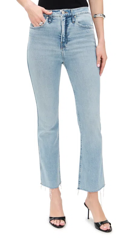 GOOD AMERICAN GOOD STANDARD KICK FLARE JEANS INDIGO954