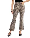 Good American Good Standard Kick Flare Leopard Jeans In Lucky Leopard In Multi