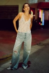 Good American Good Standard Low-rise Baggy Jeans
