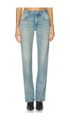 Good American Good Standard Petite Bootcut Jeans In Blue