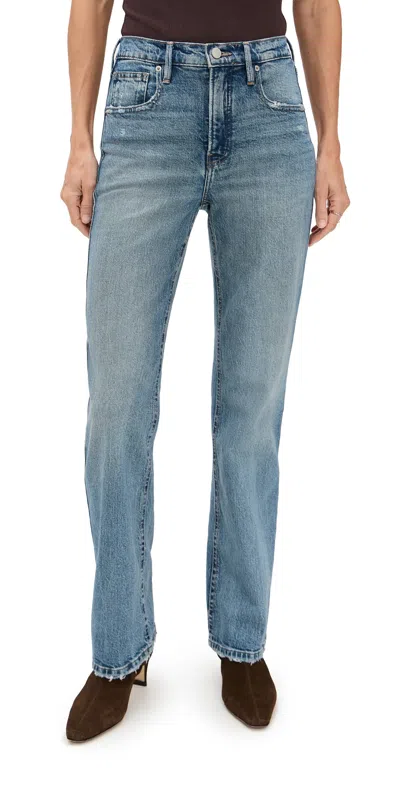 Good American Good Standard Petite Bootcut Jeans Indigo998 In Blue