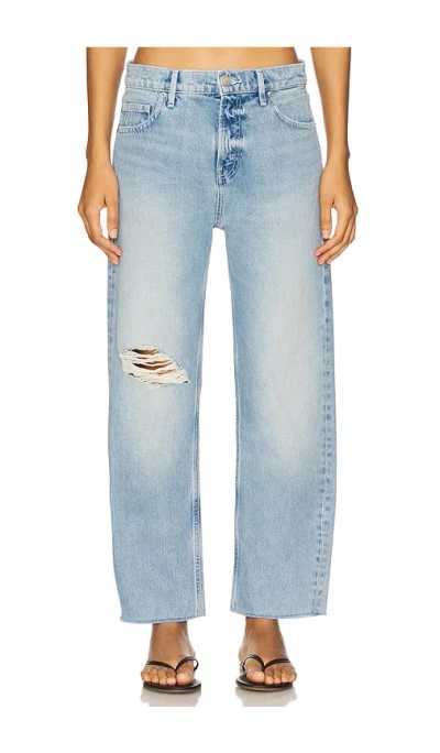 Good American Good Standard Straight Jeans In Blue