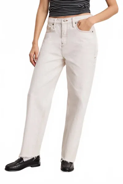 GOOD AMERICAN GOOD STANDARD STRAIGHT JEANS IN PEARL