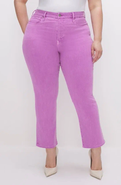 Good American Good Straight Leg Jeans In Mineral Lollipop002