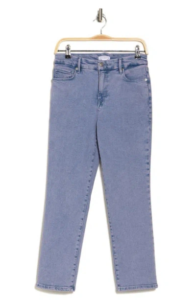 Good American Good Straight Leg Jeans In Purple Haze 001