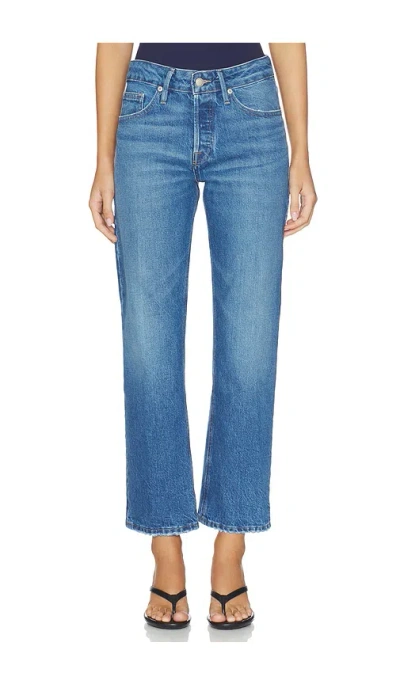 Good American Good Vintage Ankle Jeans In Blue