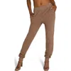 Good American Good Waist Cotton Terry Joggers In Putty001