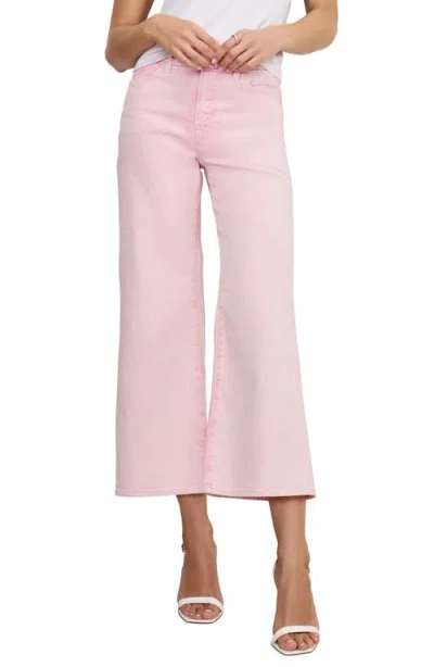 GOOD AMERICAN GOOD AMERICAN GOOD WAIST CROP PALAZZO JEANS