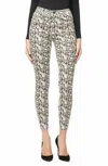 Good American Good Waist Snake Print High Rise Skinny Jeans In Multicolor In Multi