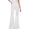 Good American Good Waist Super Flare Jeans In Cloud White001