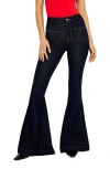 Good American Good Waist Super High Waist Super Flare Jeans In Indigo716