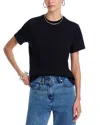 Good American Heritage Crewneck Cotton T-shirt