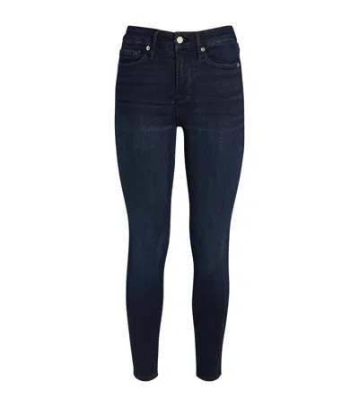 Good American High-rise Good Legs Skinny Jeans In Blue