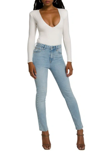 Good American High Waist Skinny Jeans In Blue508