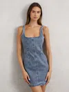 Good American Indigo Blue Dress In Blue