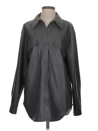 Pre-owned Good American Jacket In Gray