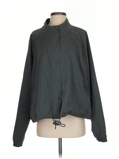 Pre-owned Good American Jacket In Green